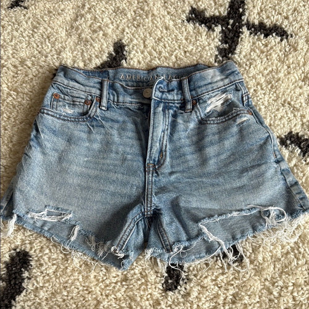 American Eagle Outfitters Blue Denim Shorts